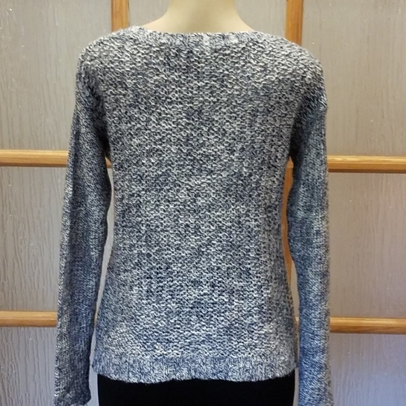 AEROPOSTALE Blue & White Sweater - Picture 4 of 6